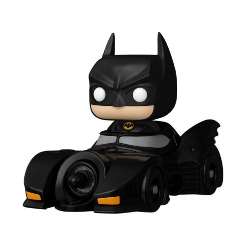 Batman 85th Anniversary POP! Rides Deluxe Vinyl Figura Batman w/Batmobil 9 cm