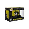 Batman 85th Anniversary POP! Rides Deluxe Vinyl Figura Batman w/Batmobil 9 cm