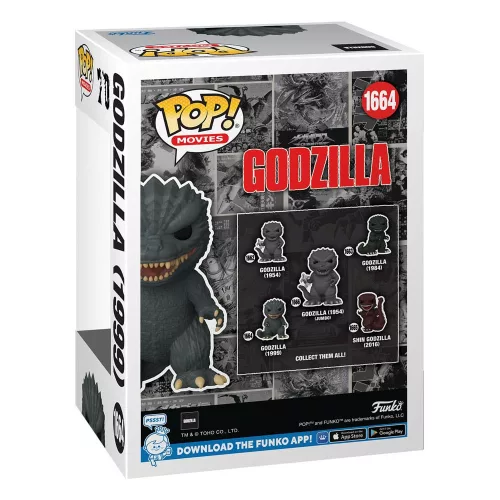 Godzilla 70th Anniversary POP! Movies Vinyl Figura Godzilla 1999 9 cm