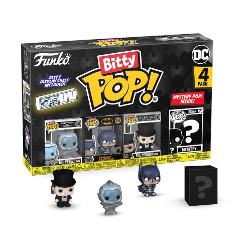 Batman 85th Anniversary Bitty POP! Vinyl Figura 4-Pack Freeze 2,5 cm