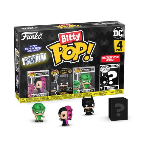 Batman 85th Anniversary Bitty POP! Vinyl Figura 4-Pack Two Face 2,5 cm