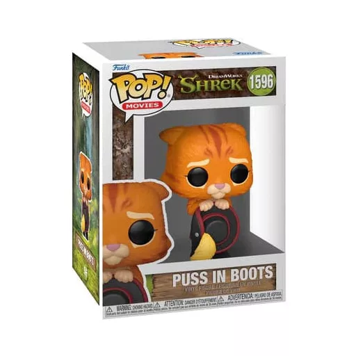 Shrek POP! Movies Vinyl Figure 30th Anniversary Puss in Boots 9 cm
