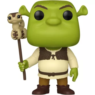   Shrek POP! Movies Vinyl Figura 30th Anniversary Shrek w/Snake 9 cm