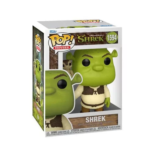 Shrek POP! Movies Vinyl Figura 30th Anniversary Shrek w/Snake 9 cm