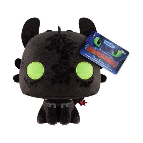 How to Train Your Dragon Plüss Figura Toothless 18 cm