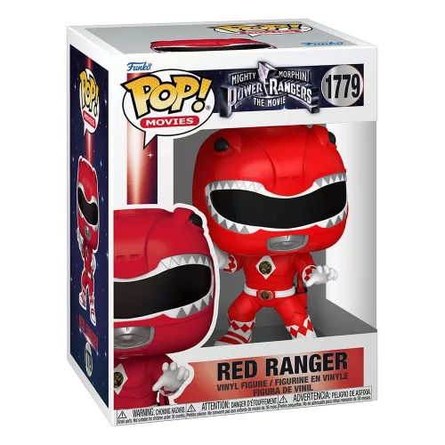 Mighty Morphin Power Rangers: The Movie POP! Movies Vinyl Figura Red Ranger 9 cm