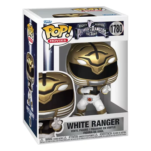 Mighty Morphin Power Rangers: The Movie POP! Movies Vinyl Figura White Ranger 9 cm