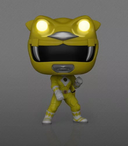 Mighty Morphin Power Rangers: The Movie POP! Movies Vinyl Figura Yellow Ranger (GITD) 9 cm