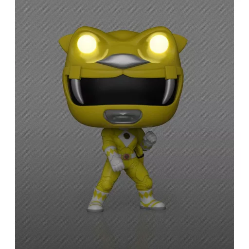 Mighty Morphin Power Rangers: The Movie POP! Movies Vinyl Figura Yellow Ranger (GITD) 9 cm