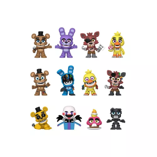 Five Nights at Freddy's Mini Figures FNAF (10y Anniversary) 5 cm