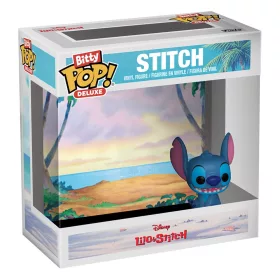  Disney Bitty POP! Deluxe Vinyl Figure Stitch(Beach) Display (12) 2,5 cm