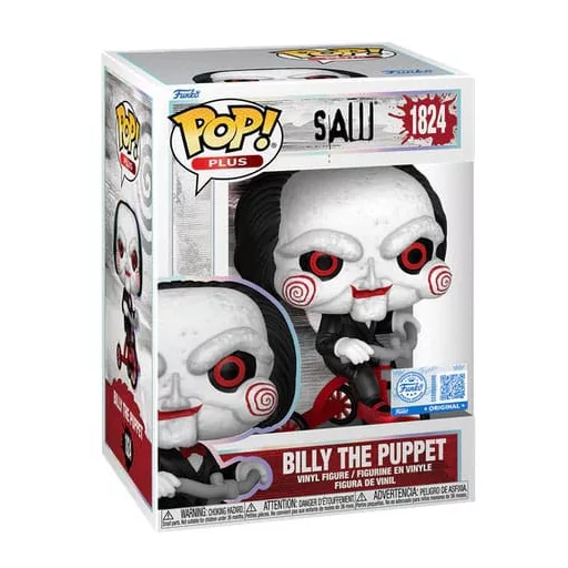 Saw POP! Plus Vinyl Figure Billy on Tricycle Exclusive Edition 9 cm