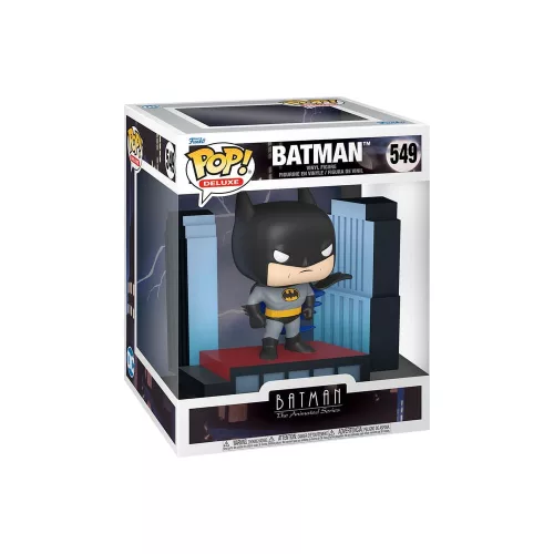 Batman The Animated Series POP! Deluxe Vinyl Figura Batman on Rooftop 9 cm