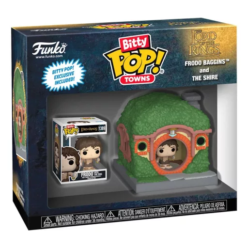 Lord of the Rings Bitty POP! Town Vinyl Figura Frodo at Shire