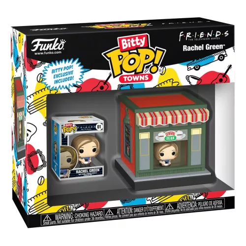 Friends Bitty POP! Town Vinyl Figura Rachel at Central Perks 2,5 cm
