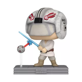 Star Wars POP! Movie Vinyl Figure Luke/Remote 9 cm