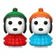 Peanuts POP! Animation Vinyl Figure Snqy in Coat w/CH 9 cm Assortment (6)