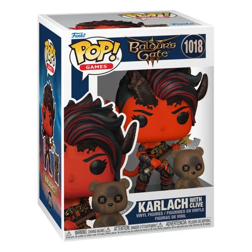 Baldur's Gate POP! & Buddy Vinyl Figure Karlach & Clive 9 cm
