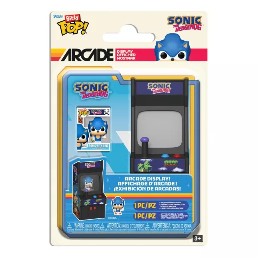 NFF Bitty POP! Arcade Claw Vinyl Figure Sonic
