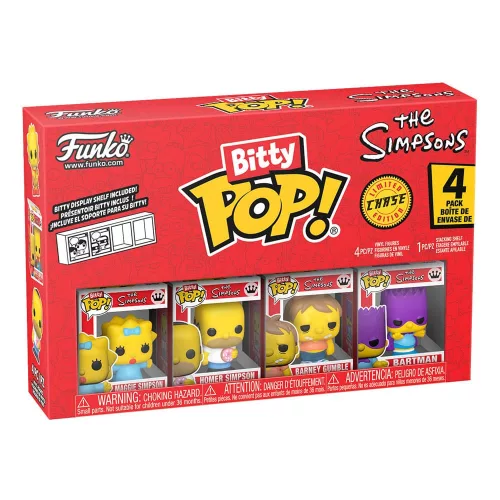 The Simpsons Bitty POP! Vinyl Figure 4-Pack Series 3 2 cm