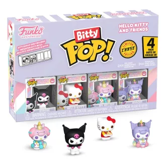   Hello Kitty and Friends Bitty POP! Vinyl Figure 4-Pack Series 3 2 cm