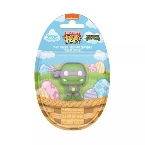 Teenage Mutant Ninja Turtles Pocket POP! Vinyl Figure Easter Donatello 4 cm Display (12)