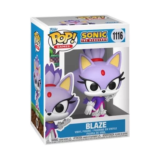 Sonic the Hedgehog POP! Games Vinyl Figure Blaze the Cat 9 cm