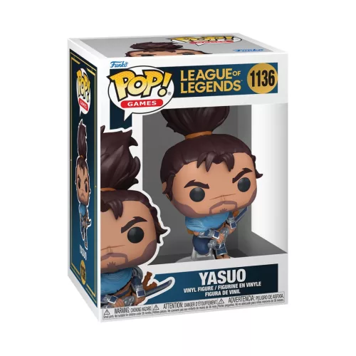 League of Legends POP!&Buddy Games Vinyl Figura Yasuo 9 cm