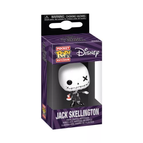 Nightmare before Christmas POP! Vinyl Keychains 4 cm Patchwork - Jack Display (12)