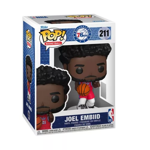 NBA Legends POP! Sports Vinyl Figure 76ers- Joel Embiid 9 cm