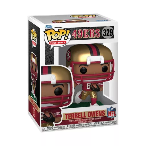 NFL: Legends POP! Sports Vinyl Figure Legends- Terrell Owens(49ers) 9 cm