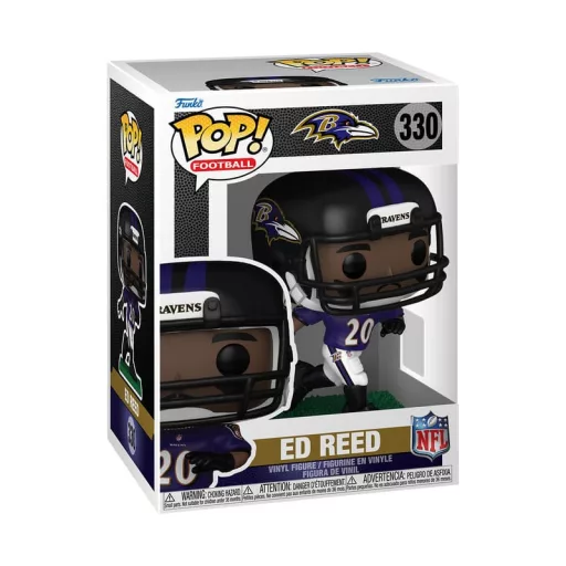 NFL: Legends POP! Sports Vinyl Figure Legends- Ed Reed(Ravens) 9 cm