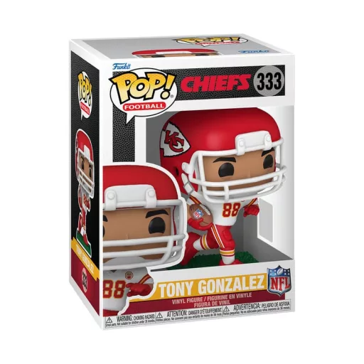NFL: Legends POP! Sports Vinyl Figure Legends- Tony Gonzalez(Chiefs) 9 cm