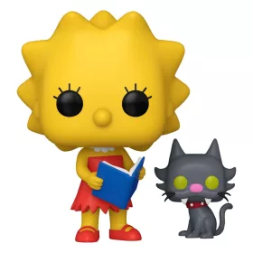 Simpsons POP&Buddy TV Vinyl Figure Lisa & SB 9 cm
