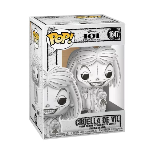 Disney POP! Vinyl Figure Sketched- Cruella De Vil 9 cm