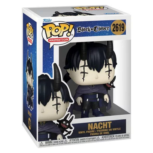 Black Clover POP! Animation Vinyl Figure Nacht 9 cm