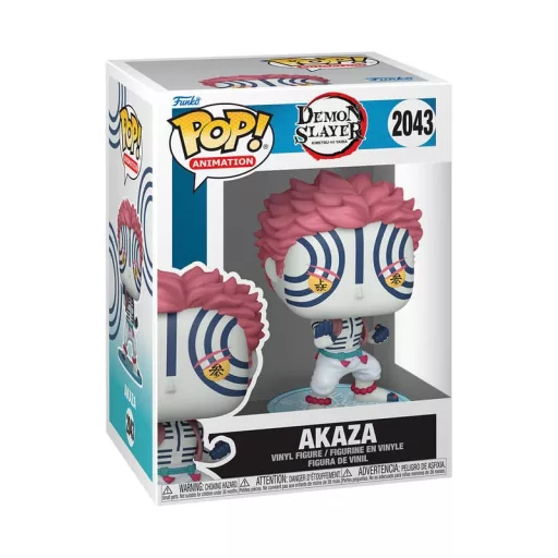 Demon Slayer: Kimetsu no Yaiba POP! Animation Vinyl Figura Akaza 9 cm