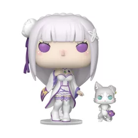   Re:Zero POP!&Buddy Animation Vinyl Figures Emilia w/Puck 9 cm