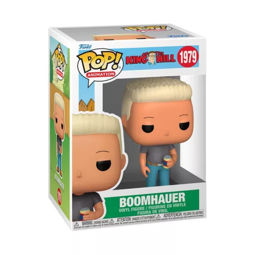 King of the Hill POP! TV Vinyl Figura Boomhauer 9 cm