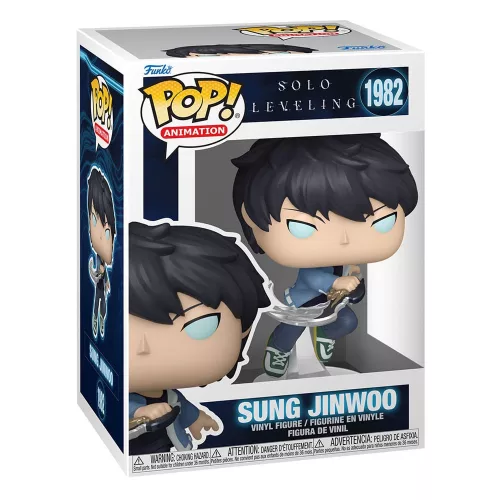Solo Leveling POP! Animation Vinyl Figura Sung Jinwoo 9 cm