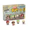 One Piece Bitty POP! Vinyl Figure 4-Pack Luffy 2,5 cm