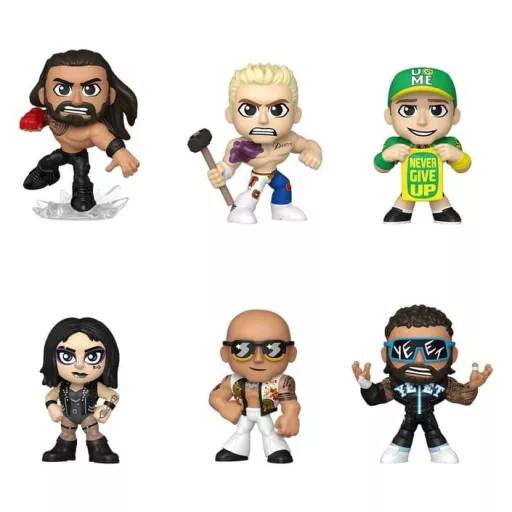 WWE Mini Figures PDQ 5 cm Display (12)