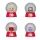 Mattel by Loungefly Enamel Pins Blind Snowglobes Retro Toy Display (12)