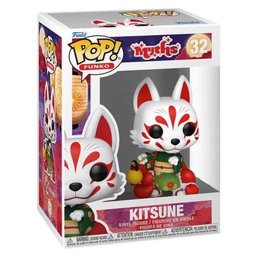 Funko-Legacy POP! Myths Vinyl Figures Kitsune 9 cm