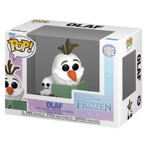 Frozen POP! Disney  Vinyl Figure Readers- Olaf w/Book 9 cm