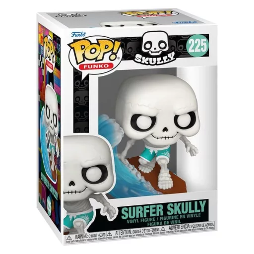 Funko Legacy POP! Icons Vinyl Figure Surfer Skully 9 cm