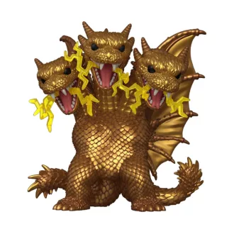   Godzilla Super Sized POP! Movies Vinyl Figura King Ghidora (Electric) 15 cm