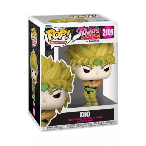 JoJo's Bizarre Adventure POP! Animation Vinyl Figura DIO 9 cm