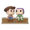 Toy Story POP Moment Vinyl Figurák Woody and Buzz (30th Anniversary) 9 cm