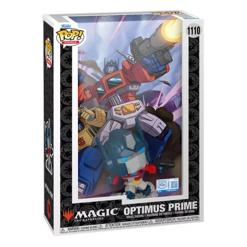 Transformers X MTG POP! Comic Covers Vinyl Figure Optimus Prime (Magic the Gathering) 9 cm